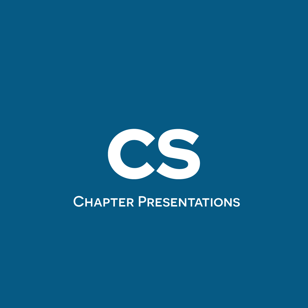 CS Chapter Presentations